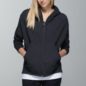 Lululemon Hold Your Om Hoodie - Heathered Black
